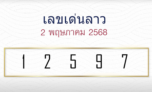 หวยลาวหมอไก่ให้โชค 2/5/68