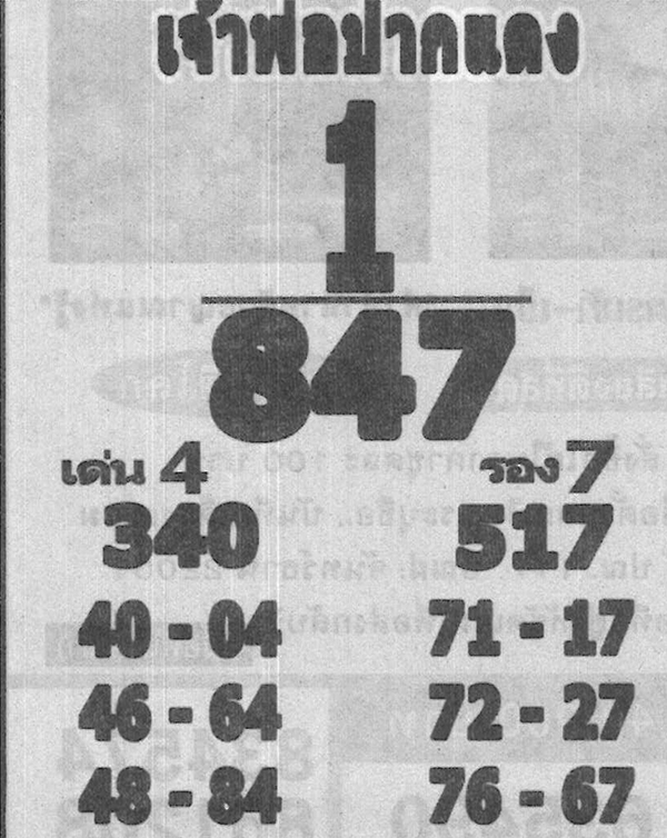เลขเด็ดหลวงพ่อปากแดง 16/7/68