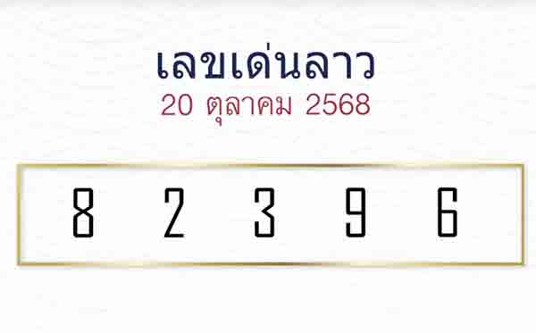 แนวทางหวยลาว 20/10/2568