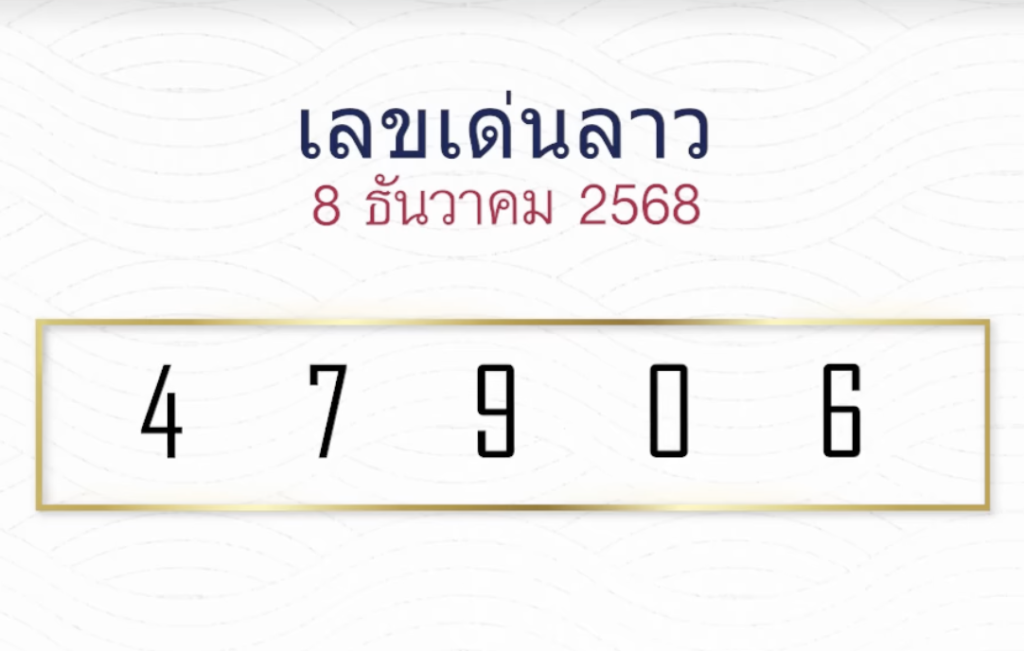 แนวทางหวยลาวหมอไก่ 8/12/68