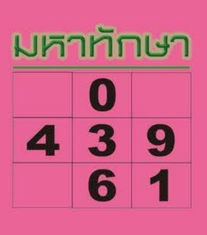 หวยมหาทักษา 1/2/2569